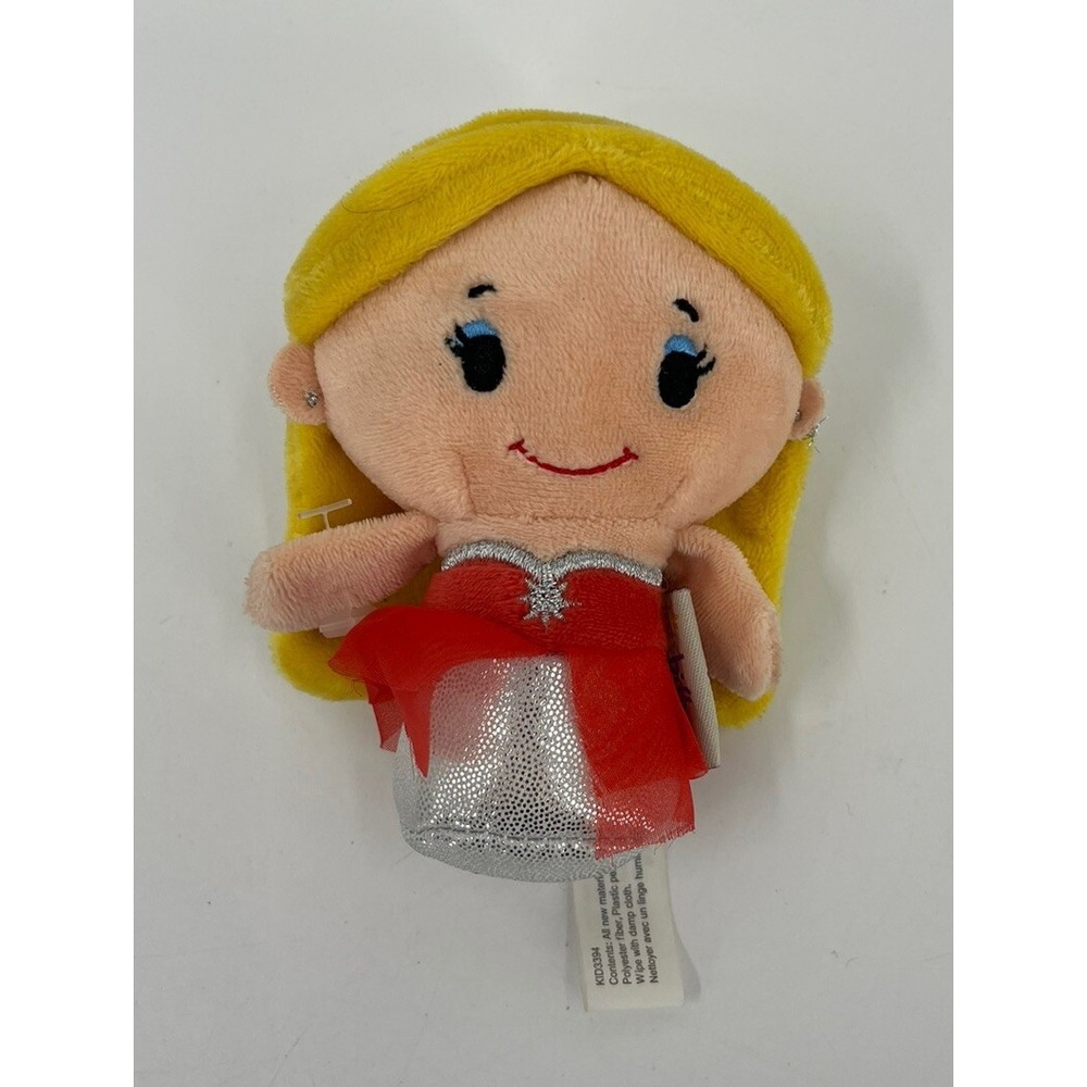 Hallmark Mattel Barbie Blonde Itty Bittys Plush‎ 4.5" Mini Doll Toy
